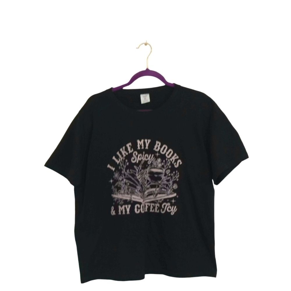 'I Like My Books Spicy & My Coffee Icy' Shirt